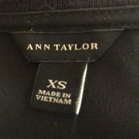 Ann Taylor Tweed and Rayon Blouse - Picture 5 of 7